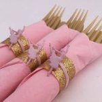افكار لطي المناديل السفرة