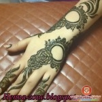 تصميمات رائعة لنقش الحناء لعروس 2014