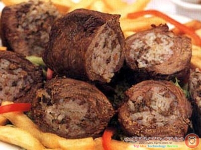 طريقة تحضير رولات اللحم المحشية