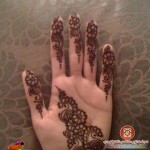 تصميمات رائعة لنقش الحناء لعروس 2014