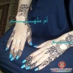 أجمل نقوش الحناء نقوش جذابة 2014حناء روعة للبنات .