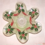  فن الرسم على الأواني الزجاجيه رائع  