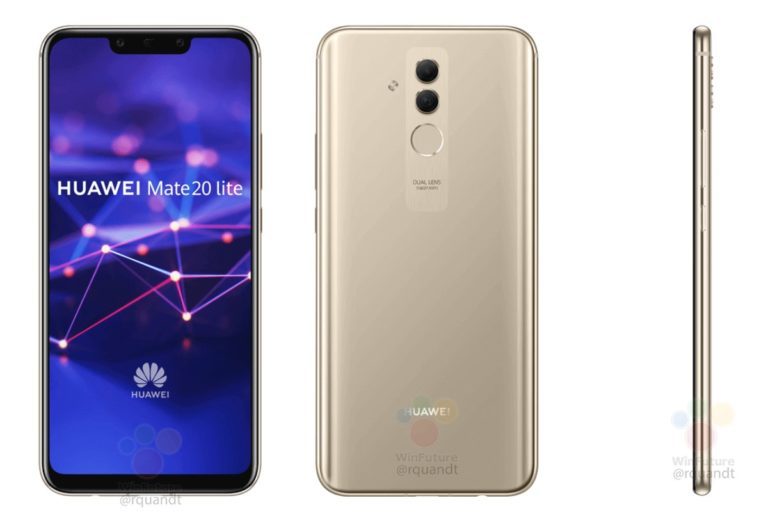 تسريب صور ومواصفات هاتف هواوي Mate 20 Lite