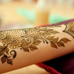 نقش جديد وراقي بلمسة ناعمة للعروسة 2015