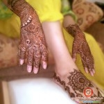 نقش حناء للعروس