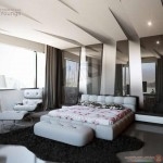 ديكورات جبس غرف نوم و افكار لتصاميم أسقف وجدارن 
