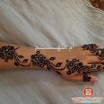 نقوش حناء اماراتي اخر موضة 2014 لعروس وام العروس  