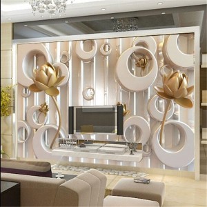 Papel-de-parede-3D-photo-wallpaper-Loto-D-oro-salotto-TV-parete-carta-da-parati-3d (1)
