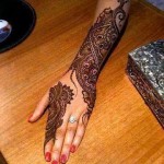 نقش جديد وراقي بلمسة ناعمة للعروسة 2015