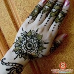 صور  نقوش حناء خليجية جديدة 2014  