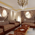 ديكور جدران المجالس العربية بأفكار عصرية