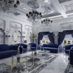 ديكورات غرف استقبال فاخرة  ديكورات شقق شيك 2016