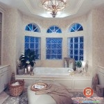حمامات 2014اطقم حمامات خياليه حمام ذهبي مع فضي حمامات قصورتصميم حمام الواسع 