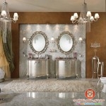حمامات 2014اطقم حمامات خياليه حمام ذهبي مع فضي حمامات قصورتصميم حمام الواسع 