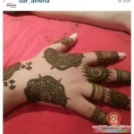نقش حناء للعرائس 2014 ، صور نقش حنة خليجي 2015  