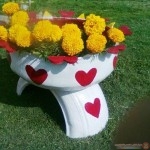 عمل اشياء جميلة للمجالس وتحف طفولية من اطارات السيارات 2015