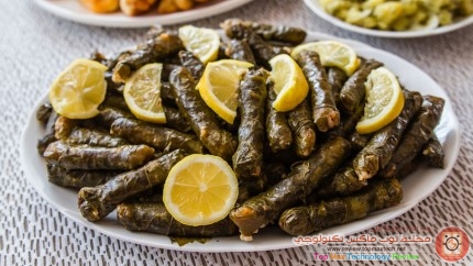 طريقة عمل ورق العنب السوري