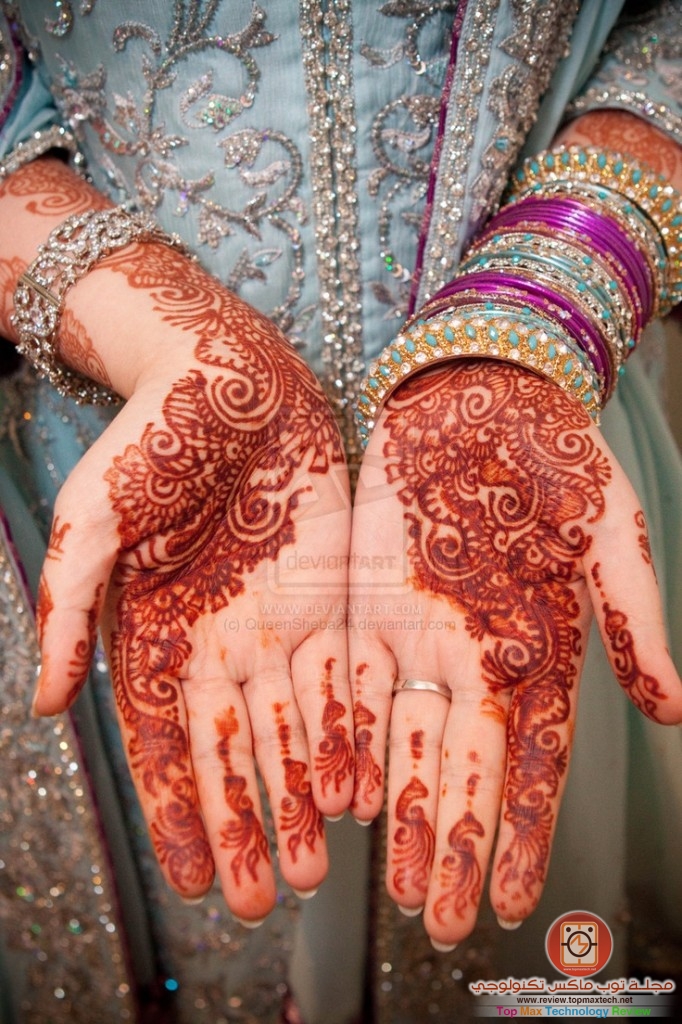 صور النقش الحناء2014