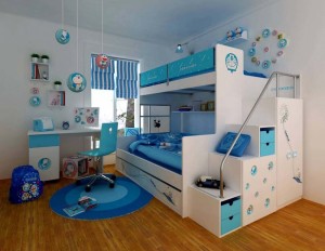 classic-bunk-beds-boy-bedroom-decorating-ideas