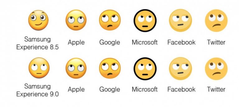 سامسونج قامت بإعادة تصميم الوجوه التعبيرية Emoji