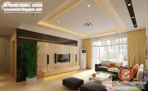 اجمل تصميمات اسقف جبس و اسقف معلقة مودرن 2014