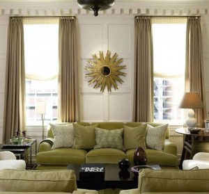 gorgeous-modern-style-green-sofas-black-coffee-table-design