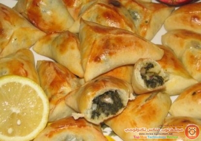 طريقة عمل معجنات شهية بالسبانخ