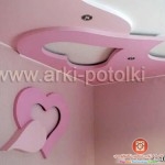 تصميم قوالب الجبس على الاسقف بتصاميم رومنسيه لغرف النوم 2014