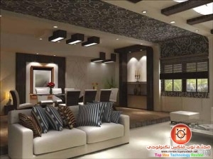 ديكورات 2014 للبيوت الفخمه  ديكور و تصاميم جبس داخلي