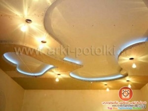 تصميم قوالب الجبس على الاسقف بتصاميم رومنسيه لغرف النوم 2014