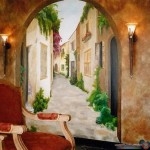 الرسم على الجدران خيال