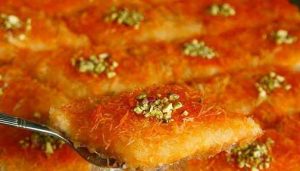 طرق عمل الكنافة وحشوة الكنافة الداخلية باكثر من طريقة وحشوة