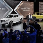 الاعلان الرسمي قبل 3 ساعات من الان لسيارة مرسيدس بيك أب المكشوفة Mercedes X-Class 2017