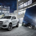 الاعلان الرسمي قبل 3 ساعات من الان لسيارة مرسيدس بيك أب المكشوفة Mercedes X-Class 2017