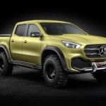 الاعلان الرسمي قبل 3 ساعات من الان لسيارة مرسيدس بيك أب المكشوفة Mercedes X-Class 2017