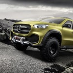 الاعلان الرسمي قبل 3 ساعات من الان لسيارة مرسيدس بيك أب المكشوفة Mercedes X-Class 2017