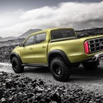 الاعلان الرسمي قبل 3 ساعات من الان لسيارة مرسيدس بيك أب المكشوفة Mercedes X-Class 2017