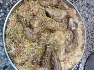 كبسة الدجاج العدني
