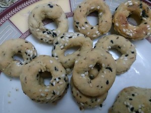 طريقه عمل الكعك المالح