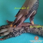 أجمل نقوش الحناء نقوش جذابة 2014حناء روعة للبنات .