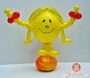 اشكال رهيبة من البالونات للأعياد الميلاد 2014