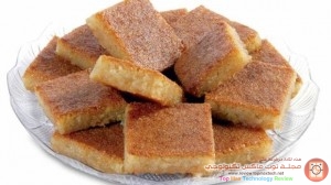 بسبوسة سادة