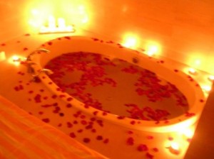 romantic-bath-with-rose