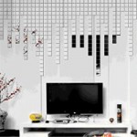 42ديكور اسقف و جدران فخمة  و اللون و الرسم  بالمرايا  