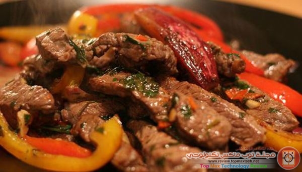  طريقة عمل شرائح اللحم بالريحان الأخضر شرائح اللحم 2015