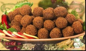 فلافل الحمص بالبقدونس والنعناع