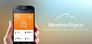 تطبيق يرصد الطقس المحيط بالاندرويد