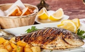السمكة الحارة الطرابلسية بالفرن