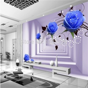 ورق الحائط بتصاميم ثلاثية الأبعاد2017