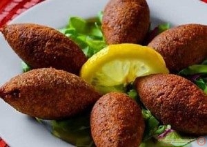 الكبة المقلية على الطريقة اللبنانية
